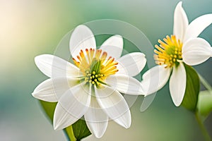 White jasmine flower