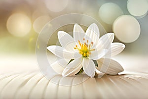 White jasmine flower