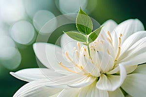 White jasmine flower