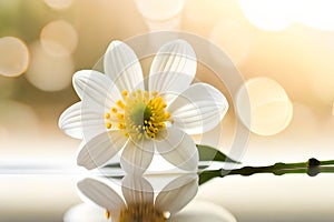 White jasmine flower