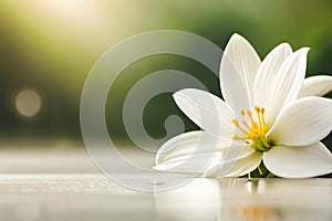 White jasmine flower