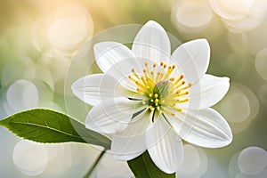 White jasmine flower