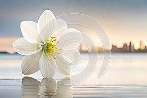 White jasmine flower