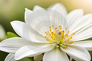 White jasmine flower