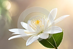 White jasmine flower