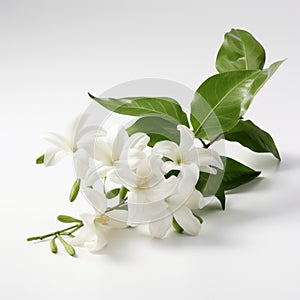 White Jasmine Flowers: Tropical Symbolism In Majismo Style