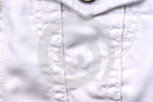 White jeans jacket texture. Denim background