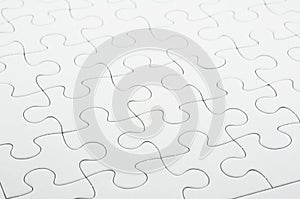 White jigsaw puzzle
