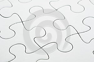 White jigsaw puzzle