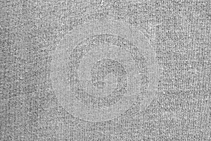 White knitting wool texture background.