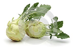 White kohlrabi