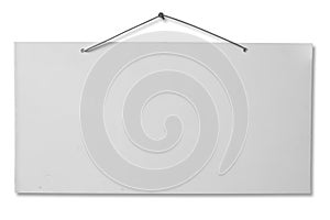 White lacquered sheet photo