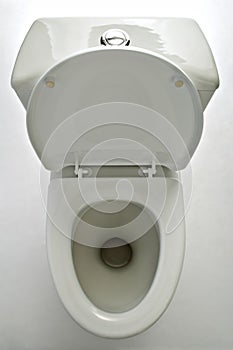 White lavatory pan