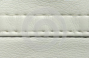 White leather