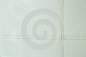 White leather background