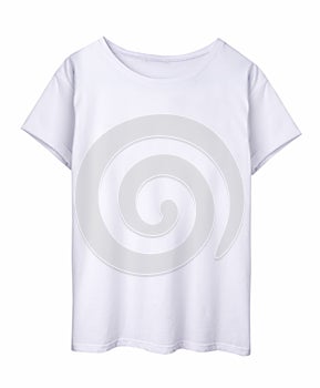 White leather backpack isolated.