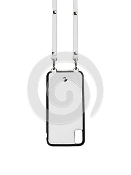 White leather case for iphone