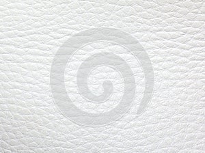 White leather close up