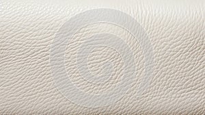 White Leather Texture Background - Detailed Tactile Surface In Rosa Bonheur Style