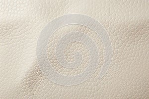 White leather texture. Generative AI