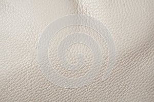 White leather texture. Generative AI