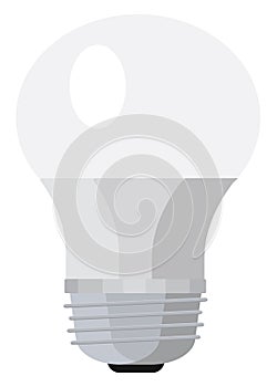 White ledbulb, icon