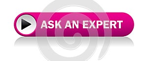 Ask an expert web button icon on white