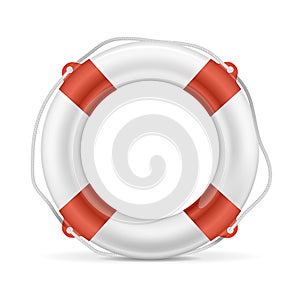 White Lifebuoy