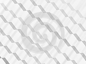 White and light gray hexagon pattern on white.