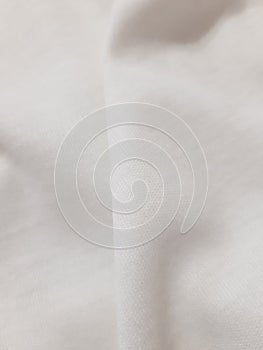 White light soft elegant fabric. Background design, photography. Textile, fabric template, modern new