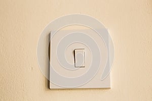 White light switch, turn on or turn off the lights