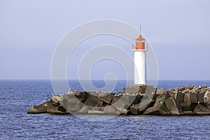 White lighthouse