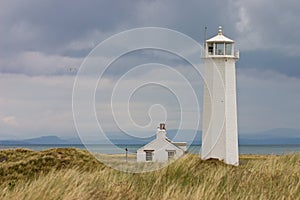 White lighthouse