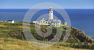 White Lighthouse, Fanad Head, County Donegal, Ireland. photo