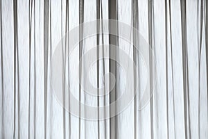 White lightweight curtain