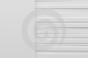 white line horizontal sider background 3d render with copy spcae photo