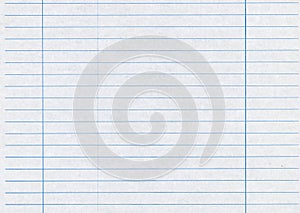 White lined paper texture background