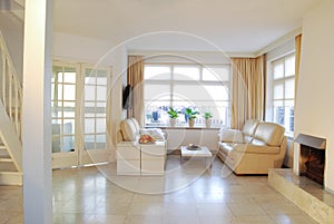 White livingroom