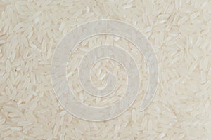 White long grain rice texture jasmine for background