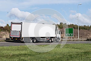 White Lorry - road transport