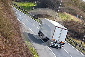 White Lorry - road transport