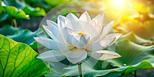 White lotus photo