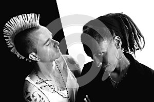 White Man and Black Woman