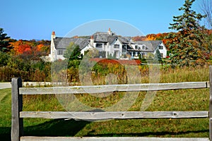 White Mansion House, Fall Colors