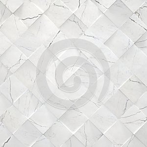 White Marble Background 3d Illustration