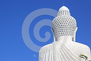 White marble Big Buddha photo