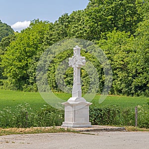 White Marble Christian Cross