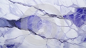 White Marble with Iolite Horizontal Background.