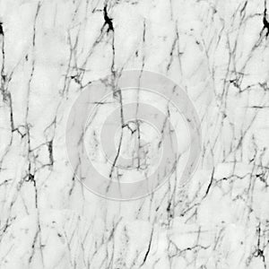 White marble patterned background in natural patterned for design. Seamless square texture, tile ready.