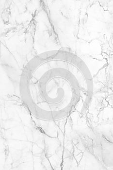 White marble patterned texture background for design.